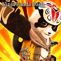 بازی فوق العاده نینجا پاندای دونده! Ninja Panda Dash